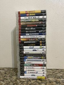 ps3 video game lot bundle-28 Games, Sonic, GTA , COD , FIFA, Resident Evil 海外 即決
