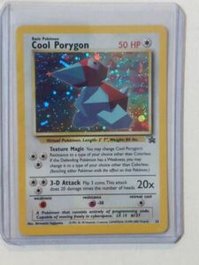 Cool Porygon #15 Holo Black Star Promo ポケモン Near Mint WOTC 海外 即決