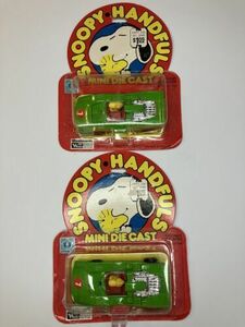 Snoopy Handfuls Mini Die Cast Ft. Woodstock 海外 即決