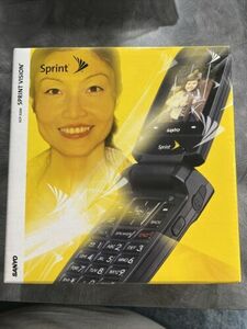 Sanyo SCP-3200 Sprint Cell Phone Brand New In Original Packaging W/ Accessories 海外 即決