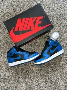 23.5cm(US5.5) - Jordan 1 Retro OG High Dark Marina Blue 海外 即決