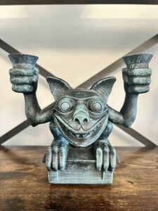 Gargoyle Candle Statue Disney The Haunted Mansion Spirit Halloween *photos 海外 即決