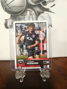 2023 Topps MLS Jackson Hopkins Rookie Card D.C. United #129 海外 即決