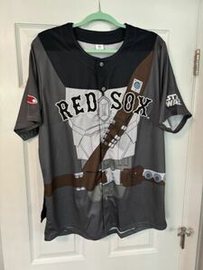 RED SOX STAR WARS JERSEY 4/30/24 LARGE 海外 即決