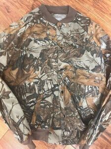 Vintage 80s Spartan Real Tree Camouflage XXL Jacket Vtg USA Made Camo Hunt 海外 即決