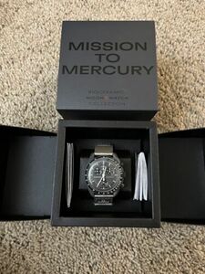 Omega Watch x Swatch Mercury Bioceramic MoonSwatch SO33A100 Brand NEW So RARE 海外 即決