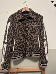 Amiri Leopard Bones Varsity Jacket 海外 即決