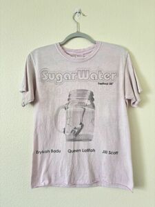 Vintage Sugar Water Festival 2005 Erykah Badu Queen Latifah Jill Scott T-shirt 海外 即決