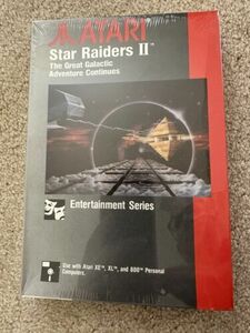 Star Raiders II Atari XE/XL/800 CIB Floppy Diskette Disk - Factory Sealed 海外 即決