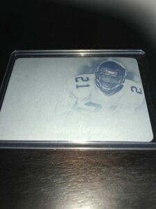 Leaf Printing Plate 1/1 Deion Sanders Primetime Falcons 49ers 1/1 海外 即決