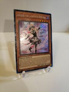 Yugioh Ariane The Labrynth Servant Collectors Rare 1st Edition TAMA-EN016 海外 即決