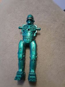 Green toy Battle Ravaged Robot Action Figure 海外 即決