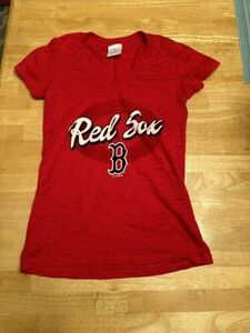 Red Sox Women’s T-shirt Small 海外 即決