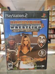 Backyard Wrestling 2: There Goes the Neighborhood (PS2, 2004) CIB w/ Reg Card 海外 即決