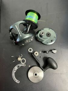 Saltwater Okuma Andros 16s SE Lever Drag Trolling Reel For Parts Repair 海外 即決