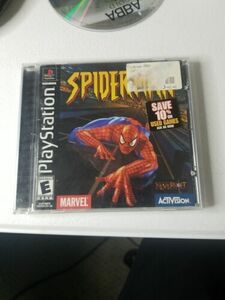 Spider-Man (Sony PlayStation 1, 2000) 海外 即決