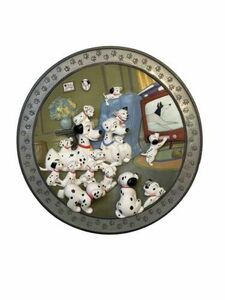 101 Dalmatians 3-D Collectors Plate Walt Disney "Watch out, Thunder!" ?? 海外 即決