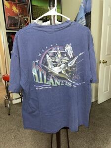 Vintage 90s On Deck Atlantis Space Shuttle T-Shirt Men’s Size XL Single Stitch 海外 即決