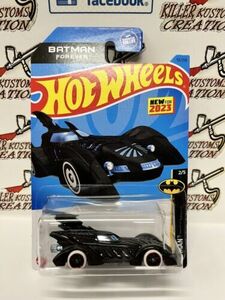 CUSTOM HOT WHEELS REAL RIDERS SERIES - Batman Forever Batmobile White Tire 海外 即決