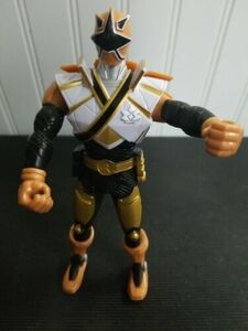 Power Rangers Samurai Switch Gold Morphin Ranger Action Figure Bandai 2011 海外 即決