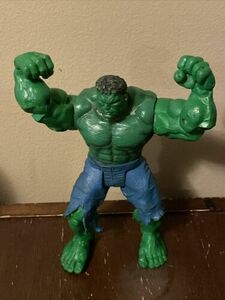 Marvel Legends The Hulk 7" Action Figure 2002 Movie Universal Smash & Punch Move 海外 即決
