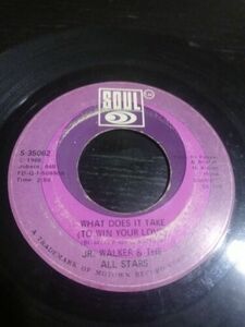 Jr. Walker & The All Stars "What Does It Take To Win Your Love //Brainwasher" 45 海外 即決