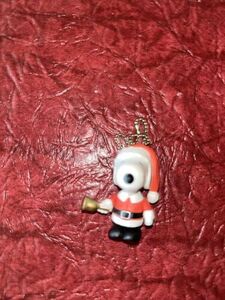 Peanuts Snoopy Figure Keychain Christmas 2” Tall United Feature Syndicate 海外 即決