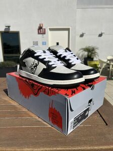 新品 Warren Lotas WL Reaper ダンクs "BONE" Panda ブラック White Sz 11 海外 即決