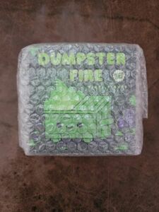 100% Soft Dumpster Fire Slime Green Hot Topic Exclusive Vinyl Figure - New 海外 即決