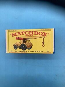 Matchbox 11 Jumbo Crane In An E4 Box New 海外 即決