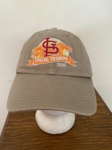 2009 Spring Training St. Louis Cardinals Hat Baseball Cap Strapback Jupiter FL 海外 即決