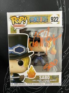 One Piece Sabo signed by Vic Mignogna and Authenticated 海外 即決