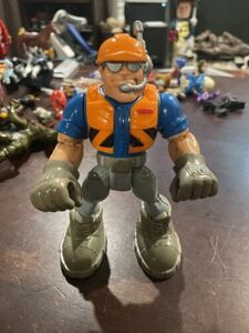 Fisher Price Rescue Heroes Action Figure 77092 Vintage 1998 海外 即決