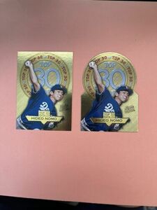 1997 Ultra #21 Top 30 Gold Medallion L.A. Dodgers Hideo Nomo Proof And Die-Cut. 海外 即決