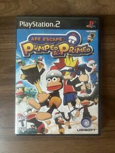 Ape Escape: Pumped & Primed (Sony PlayStation 2, 2004) Complete & Tested 海外 即決