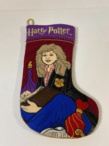 Harry Potter Vintage 2001 Christmas Stocking of Hermione Granger. 海外 即決