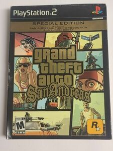 INCOMPLETE Grand Theft Auto: San Andreas Special Edition PS2 Sony Playstation 2 海外 即決