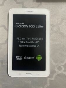 Samsung Galaxy Tab E Lite SM-T113 8GB, Wi-Fi, 7in - Black 海外 即決