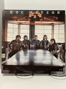 Doc Watson "Doc And The Boys" (1976) UA-LA601-G LP Record 33 海外 即決