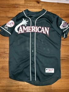 2001 MLB All Star Game American League Mike Stanton Jersey New York Yankees Auto 海外 即決