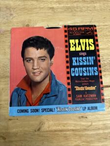 エルヴィス・プレスリー 45 record Kissin' Cousins/It Hurts Me RCA 47-8307 海外 即決