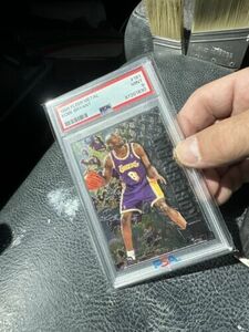 1996 FLEER Metal KOBE BRYANT RC Los Angeles Lakers HOF #181 - PSA 9 MINT Rookie 海外 即決