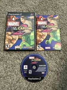 Marvel VS Capcom 2 (Sony PlayStation 2, 2002) PS2 Complete CIB TESTED 海外 即決