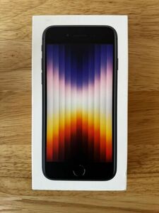 New UNLOCKED iPhone SE 3rd Gen 64GB Midnight A2595 Smartphone 海外 即決