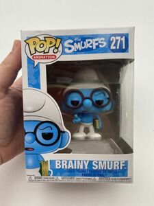 Funko Pop! Vinyl: The Smurfs - Brainy Smurf #271 海外 即決