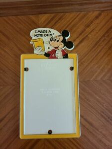 Vintage Mickey Mouse Notepad Holder 海外 即決