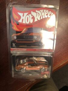 !!! Hot Wheels Red Line Club Ford Mustang Boss 302 1970 Diecast Car - Orange 海外 即決