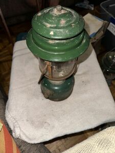 1968 Coleman 220F Green Vintage 2 Mantle Camping Lantern 1 68 海外 即決