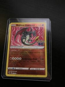 Pokmon TCG - Radiant Charizard ポケモン GO 11/78 Radiant Rare 海外 即決