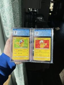 Pokmon Ash’s ピカチュウ CGC Grade 7 - Set 海外 即決